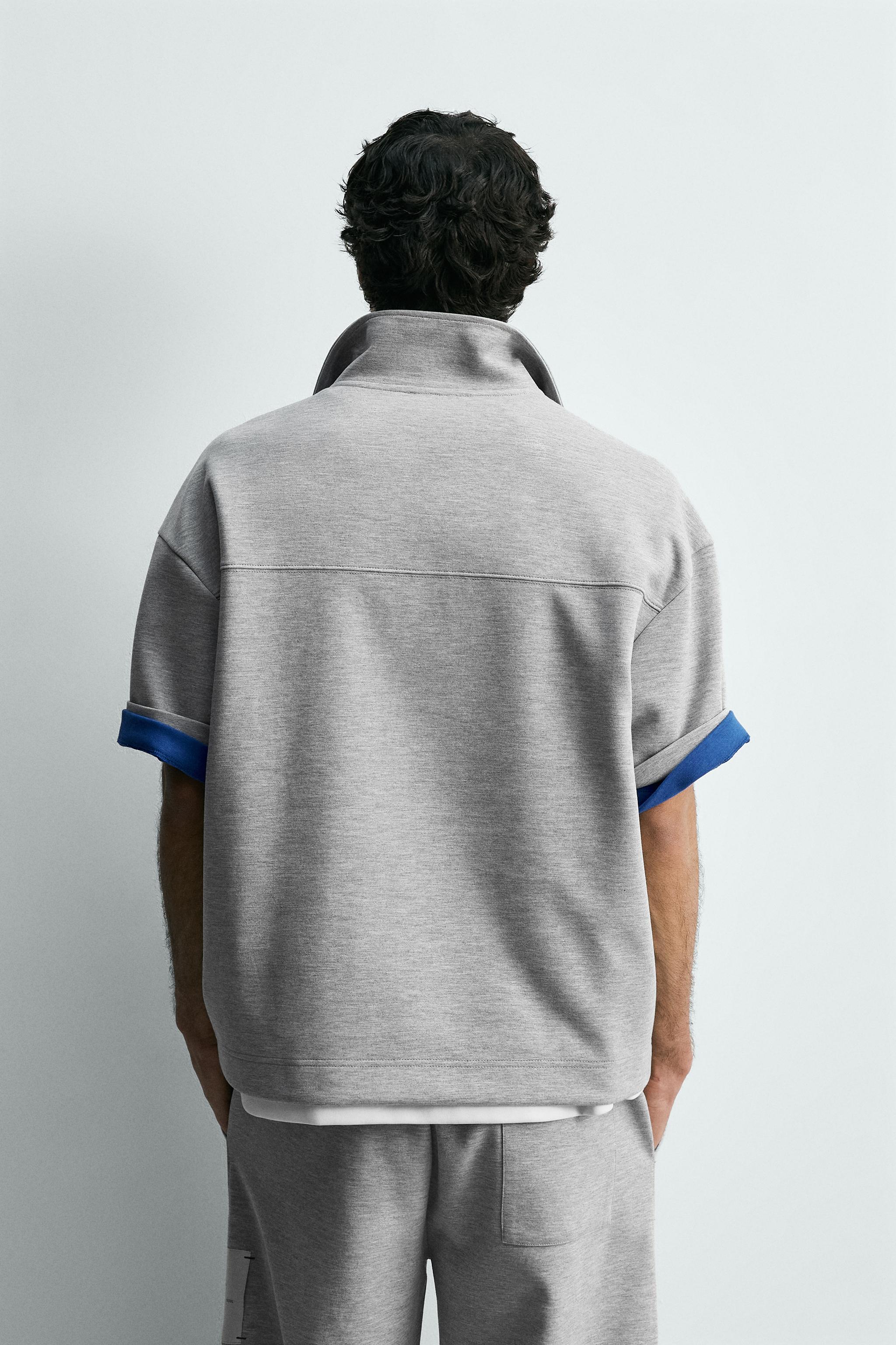 CROPPED FIT LABEL POLO SHIRT